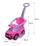 Спортна Кола Розова Caretero Toyz --- BebeMama