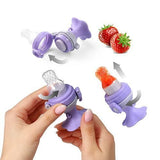 Babyono Jucărie de dentiție cu fructe violet