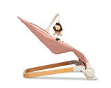 Șezlong extensibil pin roz Caretero