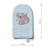 Бамбукова Кърпа За Миене Синя 100Х100 Babyono