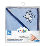 Prosop de baie cu glugă Lynx Blue Stars 100X100