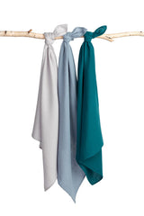 Муселинови Пелени Uniform Blue 3 Броя 60X80См