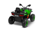Mașină Gigant Quad cu baterii, verde, Caretero Toyz 
