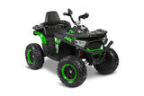 Mașină Gigant Quad cu baterii, verde, Caretero Toyz 