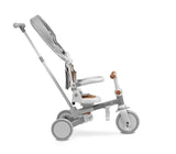 Tricicletă și bicicletă de echilibru 2 în 1 Faro Gri Caretero Toyz 