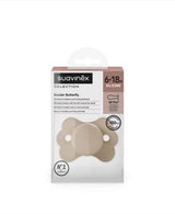 Залъгалка Sx Pro 6-18 Beige Butterfly Suavinex