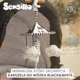 Играчка за количка Черно-Бяла Star Sensillo