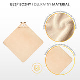 Бебешка Хавлия С Качулка 100X100 См Динозавър Мента Sensillo