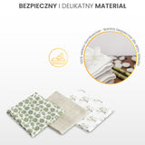 Бамбукови Пелени 3 броя Слончета Сив 70X80 Sensillo