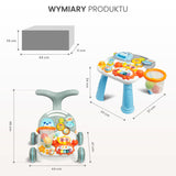 Premergător pentru bebeluși 2 în 1 Spark Green Caretero Toyz 