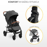 Количка Елма Черна Caretero