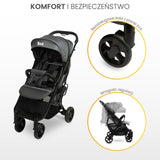Cărucior Trail Black
