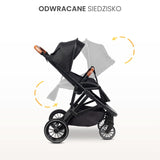 Количка Ratio Черна Caretero