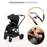 Количка Ratio Тъмно Сива Caretero