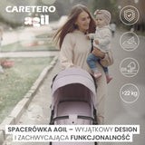 Бебешка Количка Agil Сива Caretero