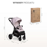 Бебешка Количка Agil Кафява Caretero