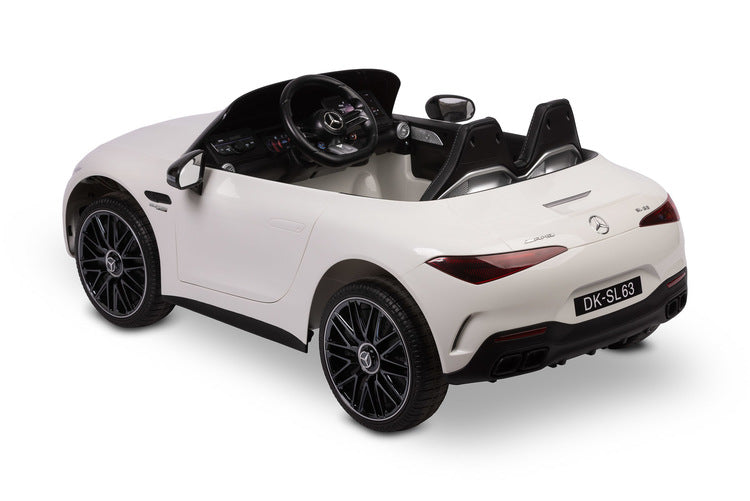 Детска Електрическа Кола Mercedes Sl63 Бяло Caretero Toyz