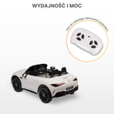 Детска Електрическа Кола Mercedes Sl63 Бяло Caretero Toyz