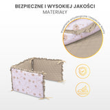 Обиколник За Легло Меченце Сиво Sensillo