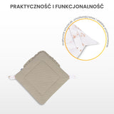 Бебешко Гнездо Конусна Обвивка Балерини Розово 75x75