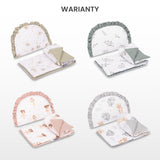 Мюслин Комплект За Количка Балерини Розов