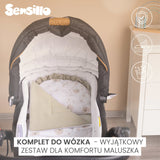 Муслинов Комплект За Детска Количка Зелени Клонки Sensillo