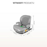 Столче за кола Irbis I-Size 125-150 см Розов