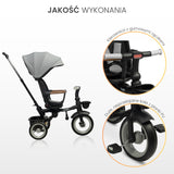 Tricicletă Saber roz deschis Caretero Toyz 
