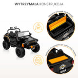 Inel auto cu baterie off-road, negru, Caretero Toyz 