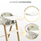 Столче За Хранене Triplo 3в1 Grey Caretero
