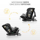 Столче За Кола Mokki i-Size IsoFix 0-36Кг Grey Caretero