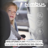 Столче За Кола Nimbus i-Size IsoFix 15-36кг Black Caretero