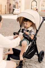 Бебешка Количка Agil Кафява Caretero