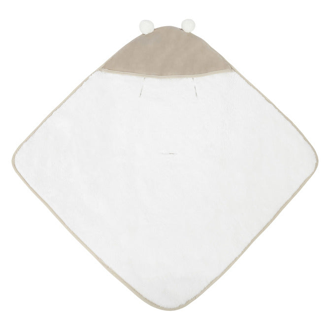 Одеяло За Повиване За Кошница Плюш 75x75 Бежово