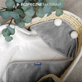 Одеяло За Повиване За Кошница Плюш 75x75 Розово