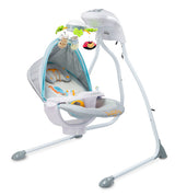 Електрически шезлонг и люлка Bugies Grey Caretero --- BebeMama