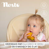 Столче За Хранене Nesto Бежово Caretero