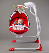 Електрически шезлонг и люлка Bugies Grey Caretero --- BebeMama