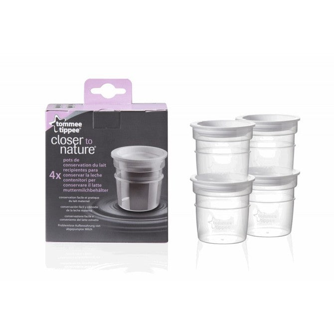 Контейнери За Храна 4 Броя Tommee Tippee --- BebeMama