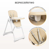Столче За Хранене Megalo Light Grey Caretero