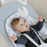 Шезлонг И Люлка 2в1 Rocker Noco Сив Caretero