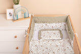 Спален комплект двулицев за бебешко креватче Forest Beige 75X95 25X35 Sensillo