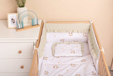 Обиколник за бебешко легло Unicorn Beige 180х30 Sensillo