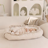 Бебешко гнездо Cotton Rose Beige 80X45 Sensillo