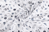 Пелени Tetra 100% Памук70X80 5 Броя Cosmos Grey Sensillo