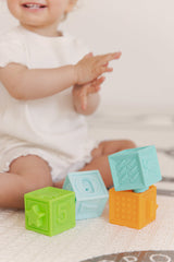 Образователна Играчка - Меки Сензорни Кубчета 20 Броя 6+ Toyz