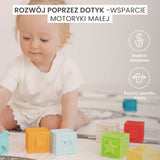 Образователна Играчка - Меки Сензорни Кубчета 20 Броя 6+ Toyz