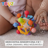 Образователна Играчка - 2В1 Дрънка И Гръзалка 0+Toyz