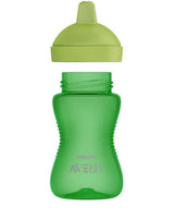 Неразливна Чаша С Твърд Накрайник Philips Avent 18+ Зелена --- BebeMama