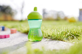 Неразливна Чаша С Твърд Накрайник Philips Avent 18+ Зелена --- BebeMama